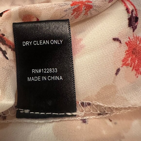 NWT Ark & Co. Sheer Floral Maxi Dress Women's Size Small - Picture 10 of 10